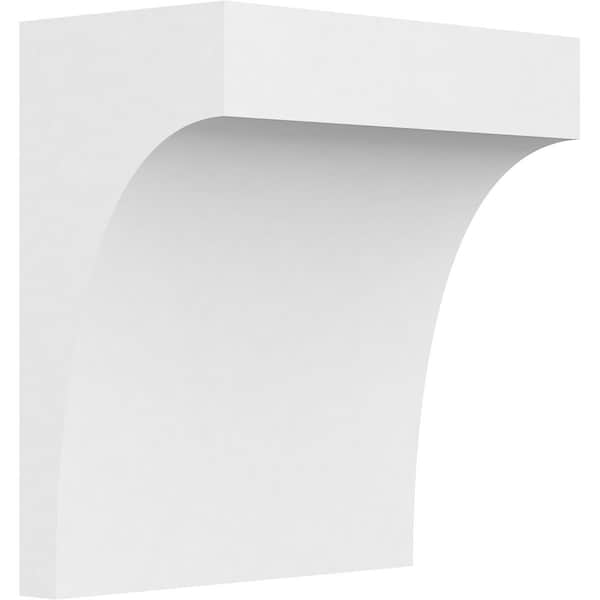 Ekena Millwork Standard Stockport Architectural Grade PVC Corbel, 7"W x 4"D x 8"H CORP07X04X08STO - main